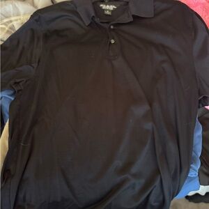 Brooks Brothers Black Polo Shirt